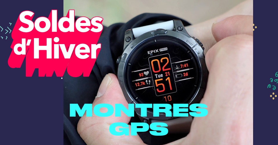 Soldes montres GPS et compteurs vélo