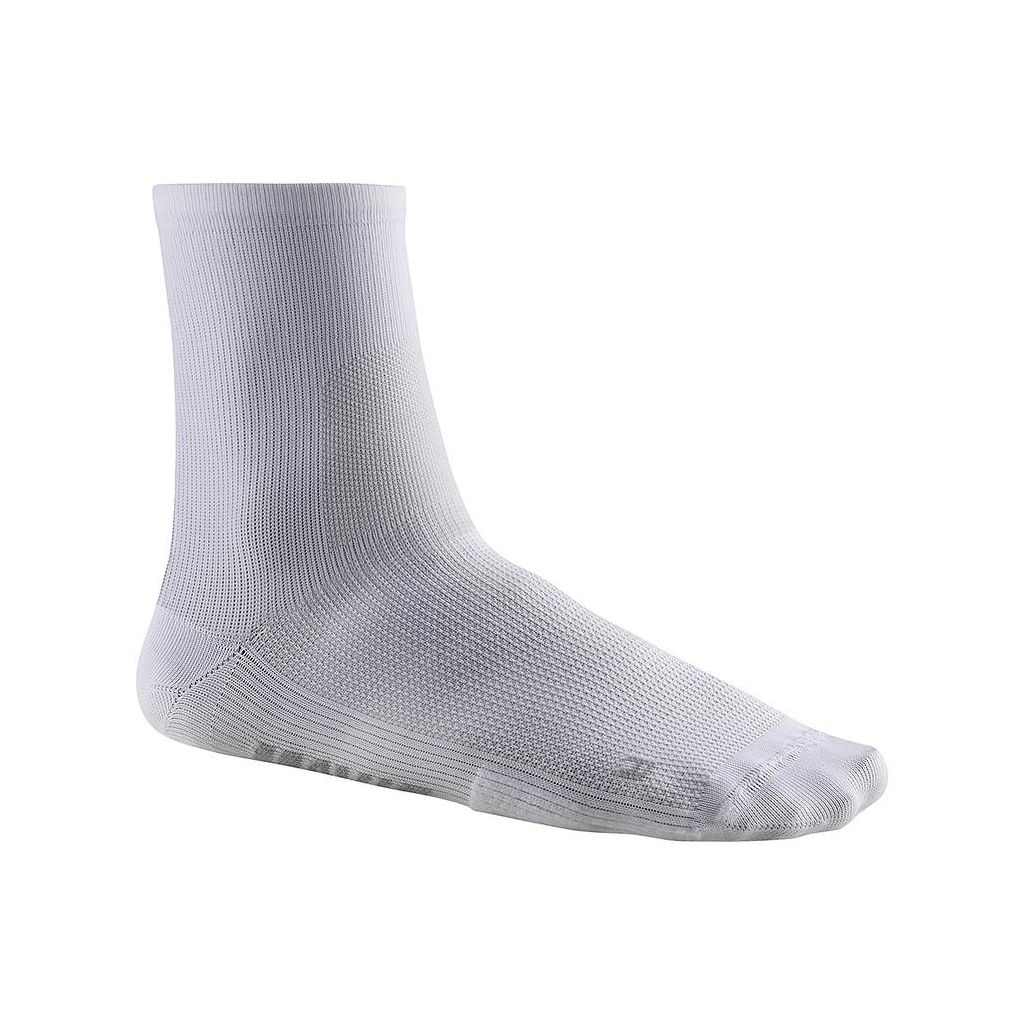 essential mid sock wit: gemêleerd model sokken