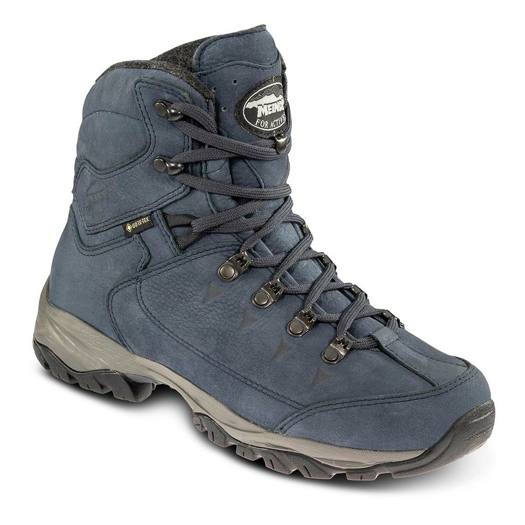 Meindl ohio lady winter gore-tex blue: women's trekking shoes