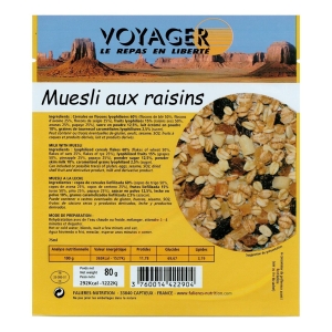 Muesli pocket aux Raisins 80G