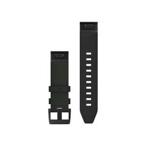 Bracelet Cuir noir QuickFit 22mm Fénix 5 / 5 Plus