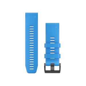 Bracelet Silicone Bleu Cyan QuickFit 26mm Fénix 5X / 5X Plus