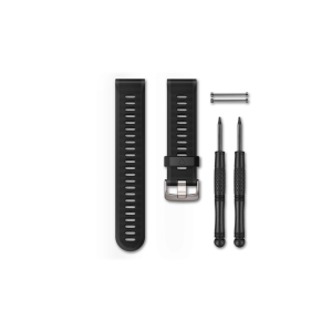 Bracelet Silicone noir - 22mm - Forerunner 935