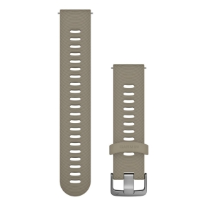 Bracelet Silicone Beige - 20mm - Forerunner 645