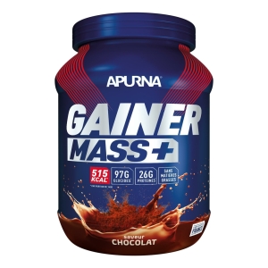 Gainer Mass Plus - Chocolat - Pot 1.1 Kg