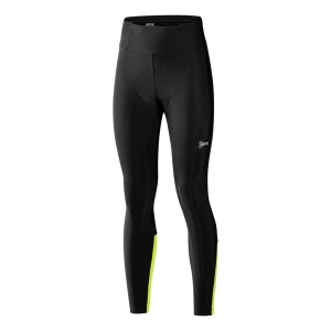 Progress Thermo Tights+ Womens Black/Neon Yellow