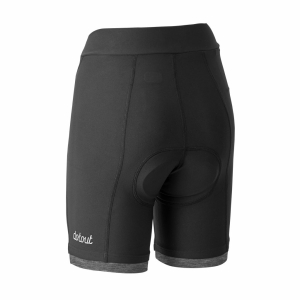 Instinct W Short black-melange dark grey