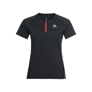 T-Shirt Short Sleeve 1/2 Zip Axalp Trail