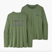 Patagonia Long Sleeve Cap Cool Daily Graphic Shirt
