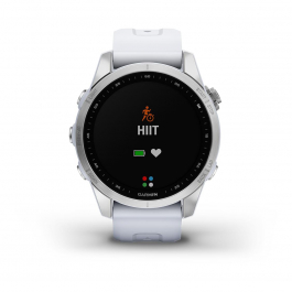 Fenix 7S Silber (Weißes Armband)