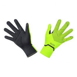 C3 Gore-Tex Infinium Stretch Handschuhe Neongelb / Schwarz