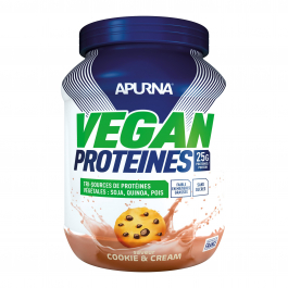 Vegan Protéines Cookie & Cream - Pot 660 g