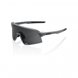 100% Lunettes solaires S3 Matte Cool Grey Smoke lens