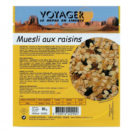 Muesli pocket aux Raisins 80G