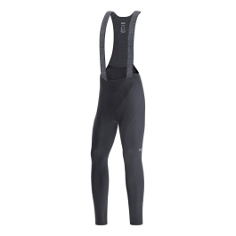 GORE C3 Thermo Schwarz / Neongelbe Strumpfhose+