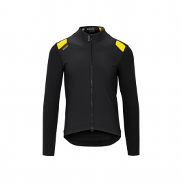 Assos EQUIPE RS Spring Fall Jacket Black Series / Gelb
