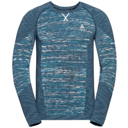 Base Layer Top Rundhalsausschnitt Langarm Blackcomb Eco
