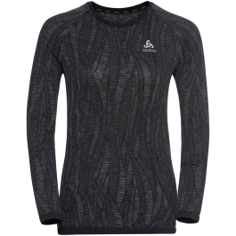 Base Layer Top Rundhalsausschnitt Langarm Blackcomb Light Eco