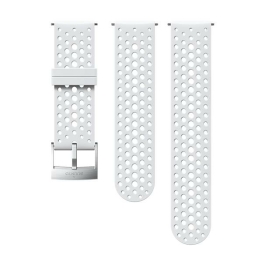 Bracelet Suunto 24mm Athletic 1 Silicone Blanc S+M