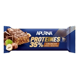 Barre Hyperprotéinée Crunchy Chocolat-Noisette  - 5x25g