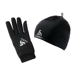 Set Polyknit Hat Plus Gloves