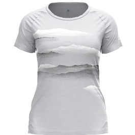 Kurzärmliges T-Shirt mit Rundhalsausschnitt und Concord Mountain-Aufdruck